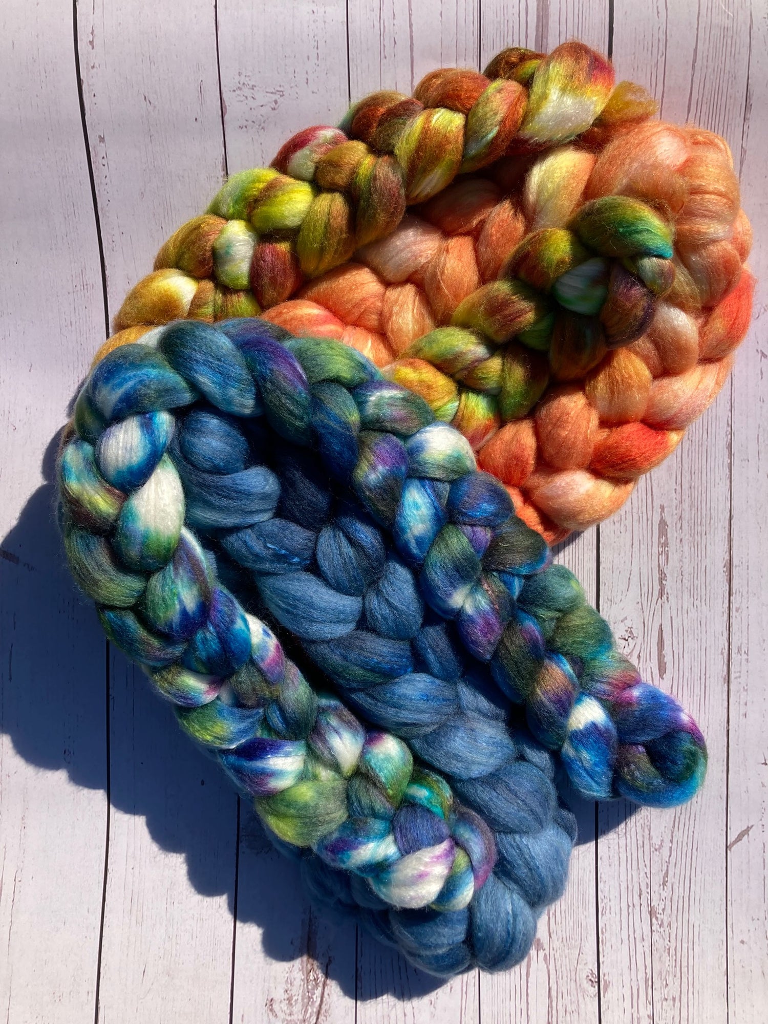 Hand Dyed Fibre